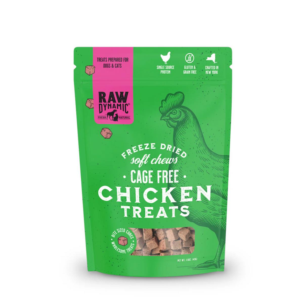 Raw Dynamic Dog Treat Freeze-Dried Chicken Treats