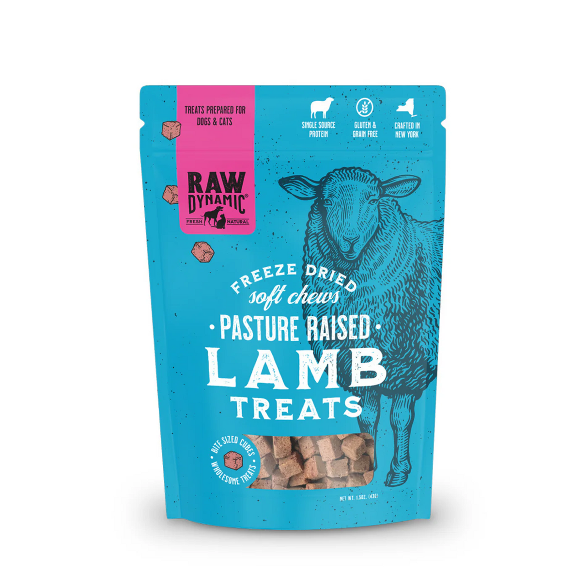 Raw Dynamic Dog Treat Freeze-Dried Lamb Treats
