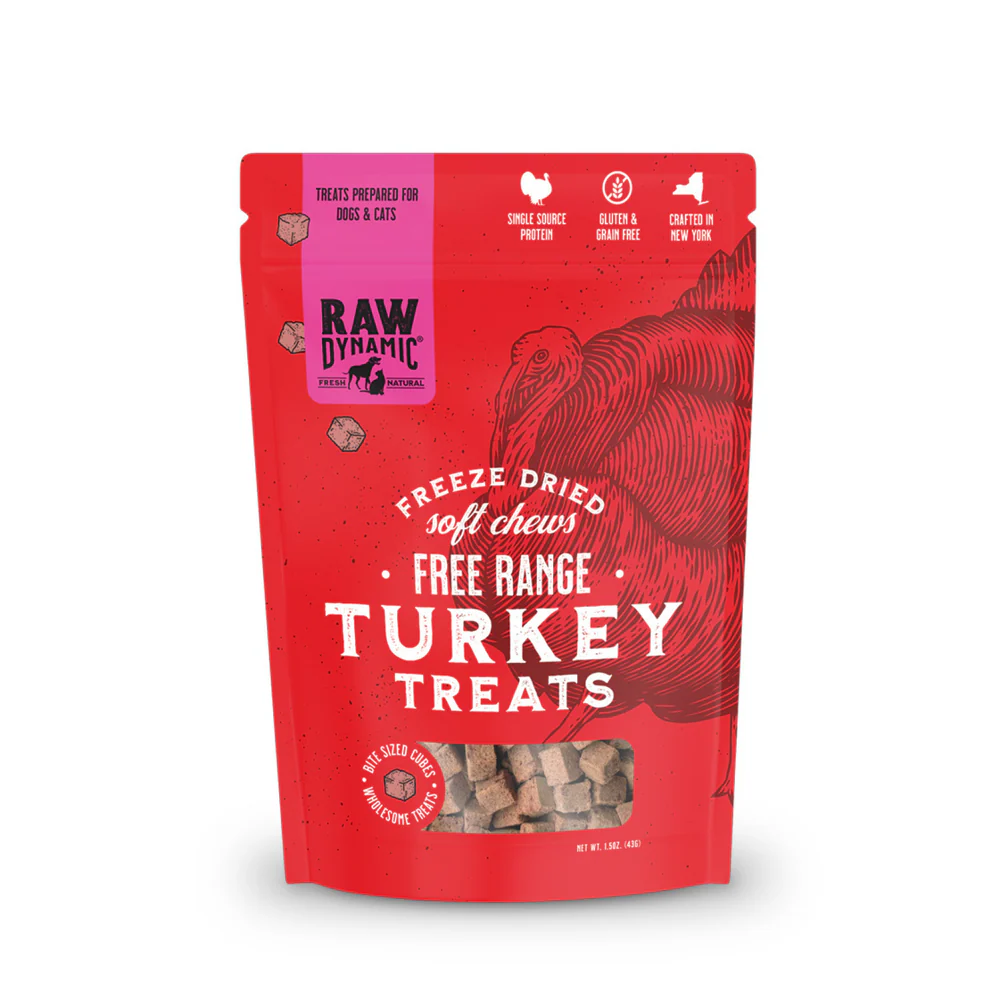Raw Dynamic Dog Treat Freeze-Dried Turkey Treats