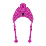 Canada Pooch Polar Pom Pom Dog Hat in Pink Medium Size