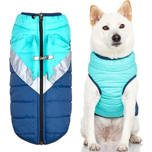 Gooby Large Mint Mountaineer Dog Jacket