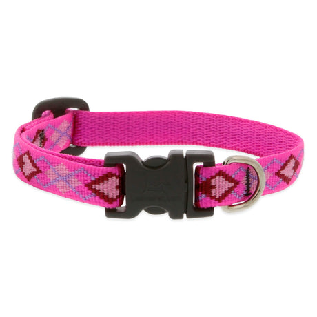 Lupine Adjustable 1/2in Puppy Love Dog Collar, 8-12ft Size