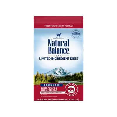 Natural Balance D LID Sweet Potato/Bison 4lb