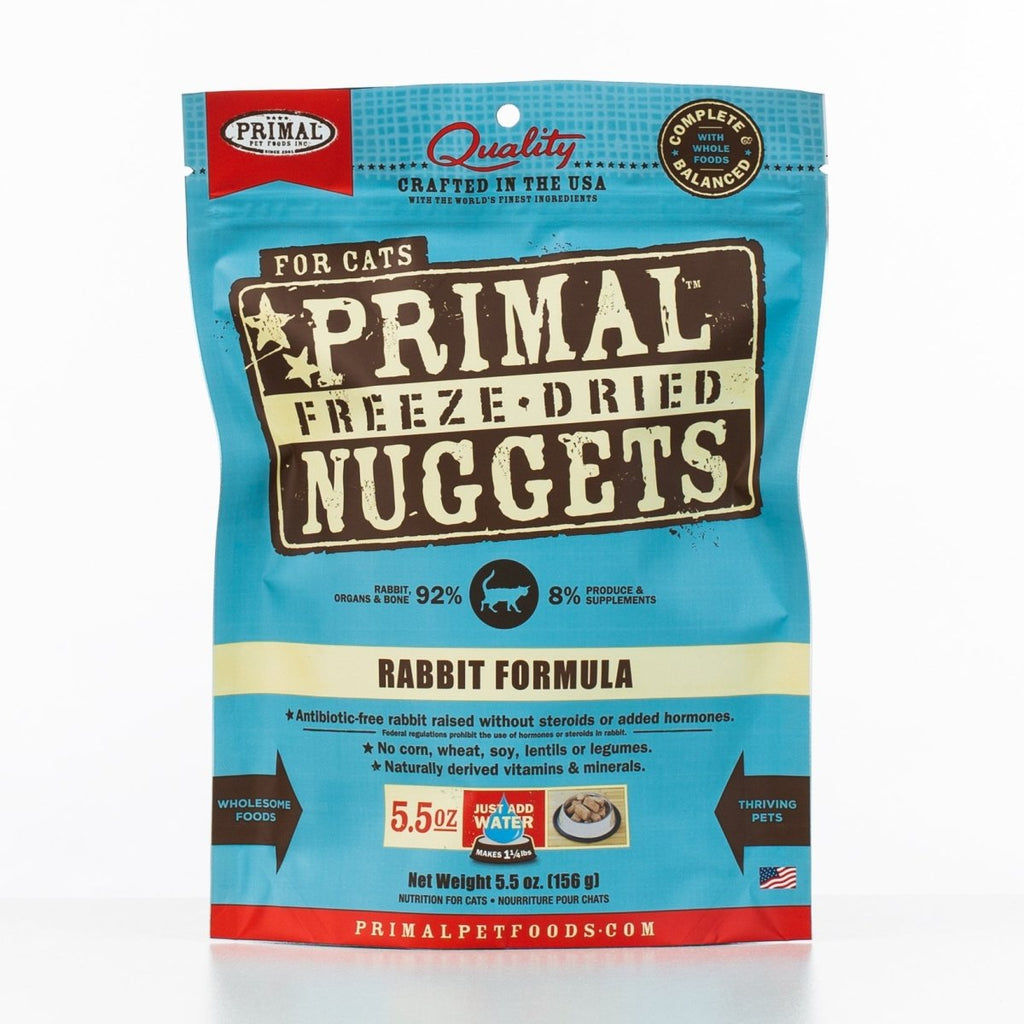 Primal Feline Freeze Dried Rabbit Nuggets