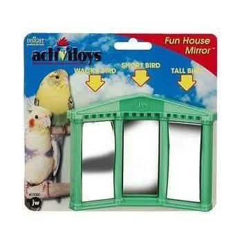 JW by Petmate One Size Activity Fun House Mirror for Cats