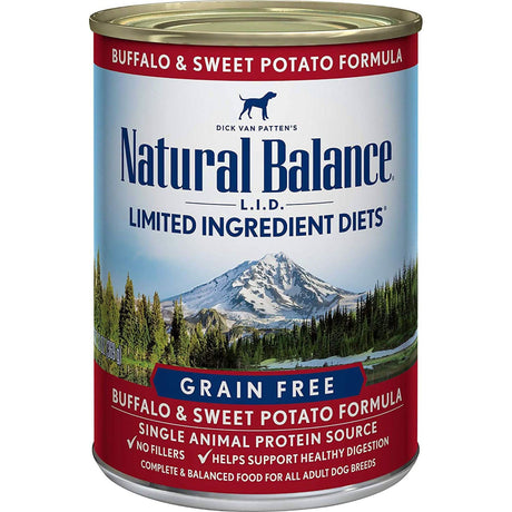 Natural Balance LID Bison & Sweet Potato 13oz