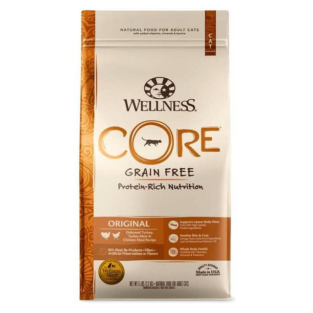 Wellness Dry Cat Food Core Original Turkey & Chicken Recipe