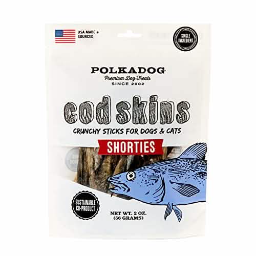 POLKA DOG COD SKINS SHORTIES 2oz