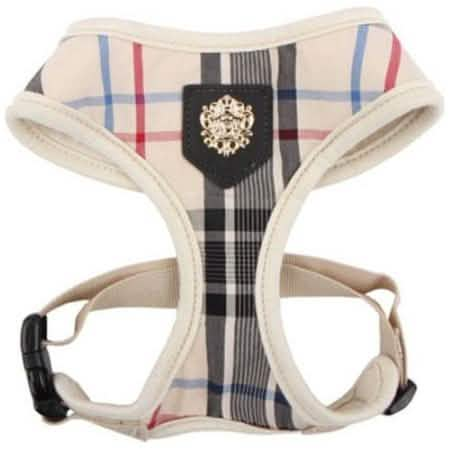 Puppia Over-the-Head Medium Dog Harness in Beige - Junior Harness A