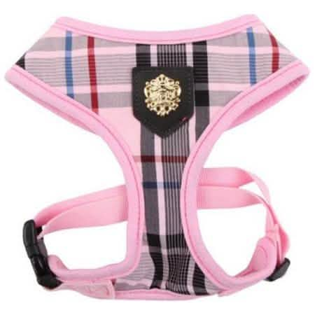 Puppia Pink Junior Harness A for Dogs, Size L