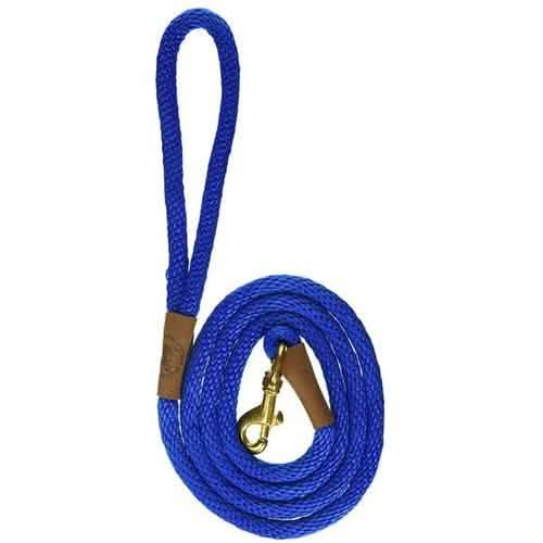 Mendota Snap Leash for Dogs, Blue, Size 1/2x4ft