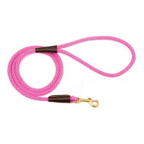 Mendota Snap Leash hot pink 1/2 x 6'