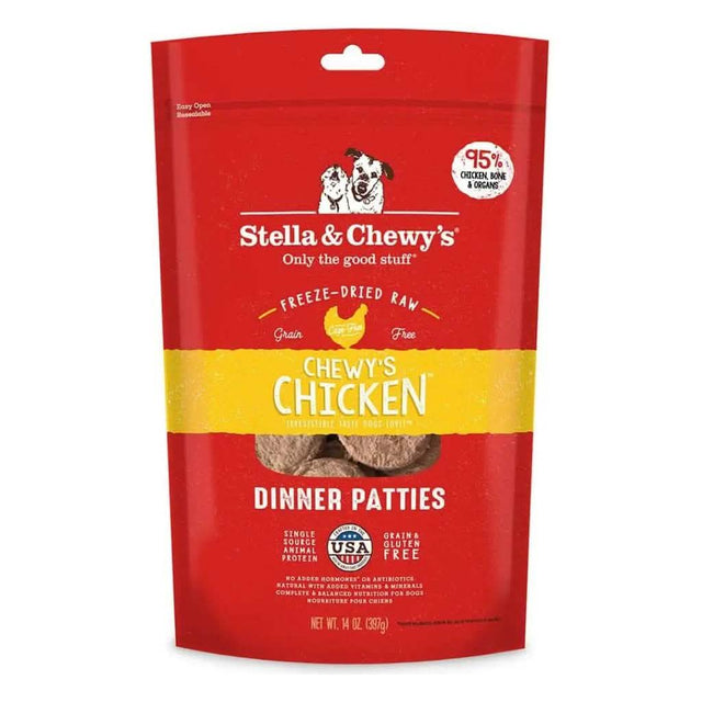 Stella & Chewy's Freeze-Dried Dog Food Chewy's Chicken Dinner Patties