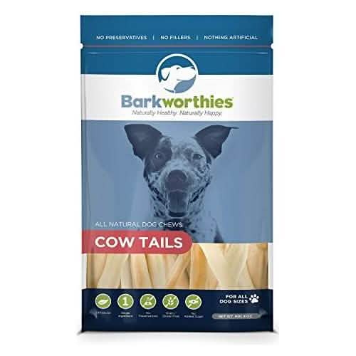 Barkworthies Dog Barkworthies Cow Tail, 6oz Pack