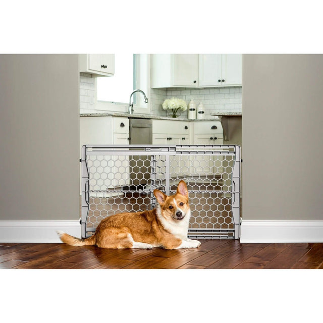 Carlson Expandable Dog Gate, Size 28-42 Inches Wide