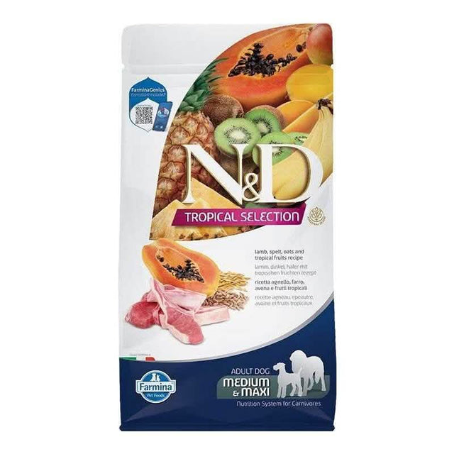 Farmina D N&D Tropical Lamb Med/Max 4.4lb