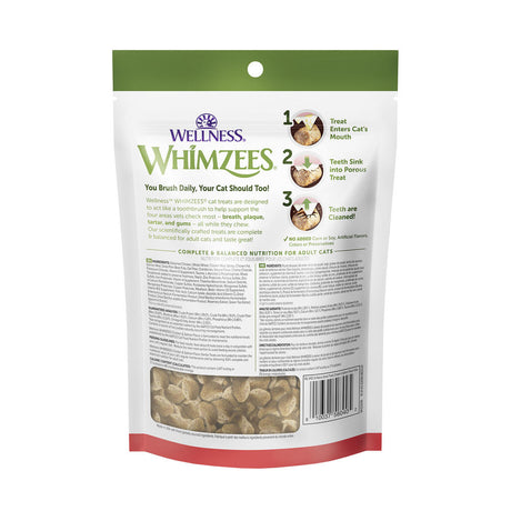 Whimzees Cat Dental Treats Chicken & Salmon 4.5oz