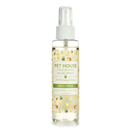 Pet House 4oz Fresh Citrus Spray for Cats and Dogs