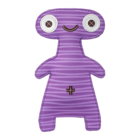 Jax & Bones One Size Neoprene Space Pals Echo Purple Dog Toy in Green