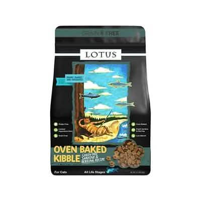 Lotus Pet Foods Cat Oven Baked Sardine & Herring Flavor, 2.2lb Size