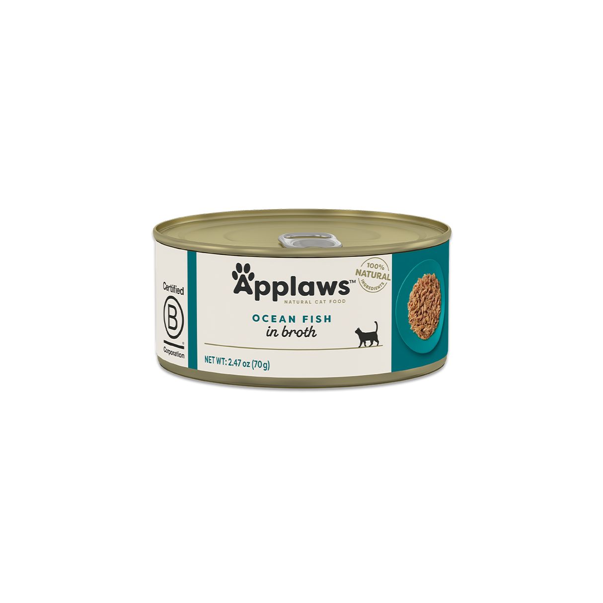 Applaws Ocean Fish in Broth Wet Cat Food (2.47oz Can)