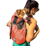 K9 Sport Sack Trainer Dog Backpack in Orange, Size XS