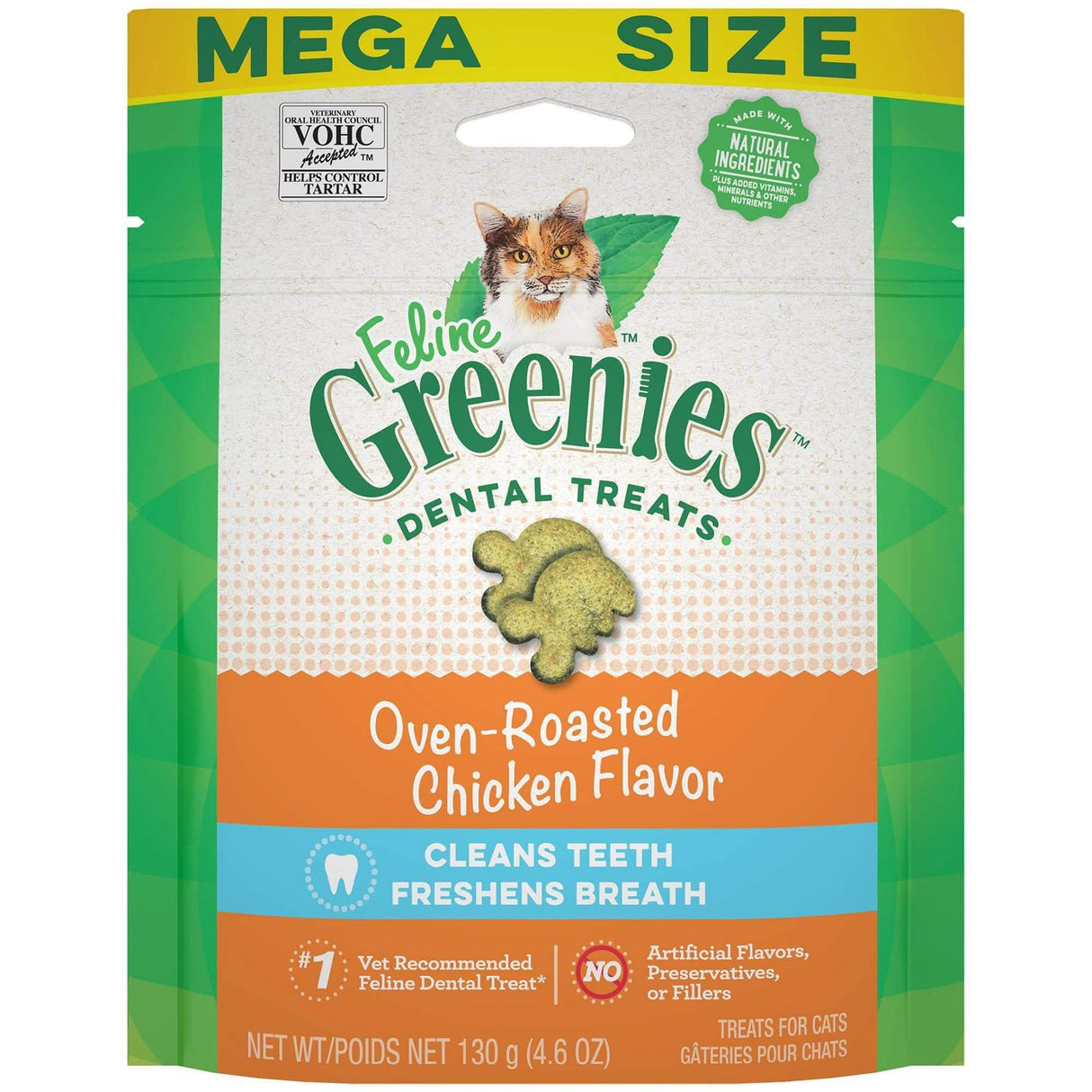 Greenies C Oven Roasted Ch 4.6oz