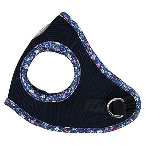 Puppia Small Emma Vest Harness for Dogs in Navy Color