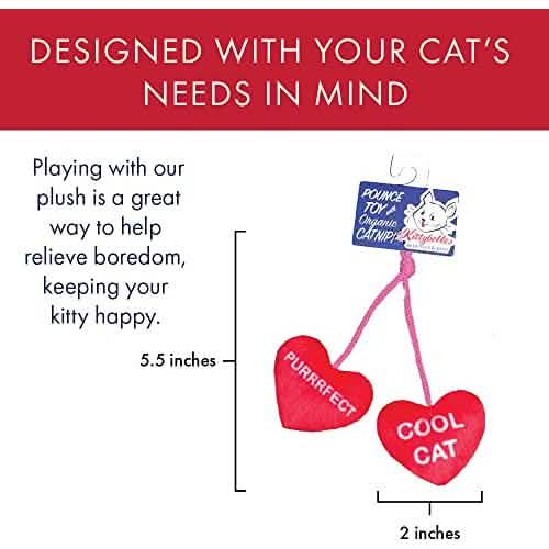 Kittybelles One Size Cat Toy - Huxley & Kent Kittybelles Heart Strings