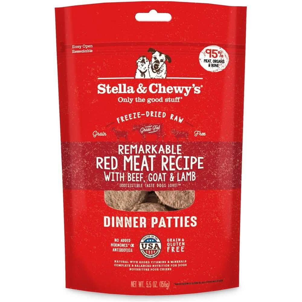 Stella & Chewy's D FD Patties Red Meat Recipe 14oz