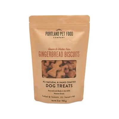 Portland Pet GF GINGERBREAD Biscuits 5oz