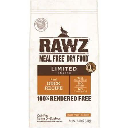 RAWZ Dog LID Duck Flavor, 3.5lb Size