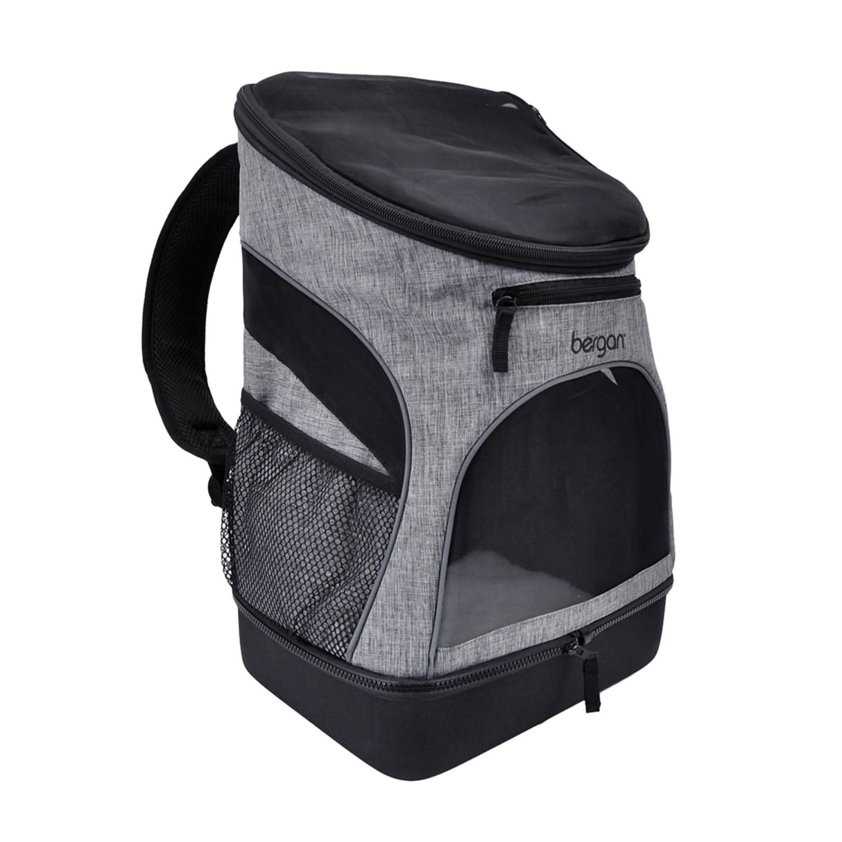 Bergan Small Pet Carrier Backpack in Heather Grey, Size 11.5L x 9W x 17.5H