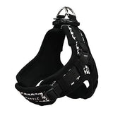 Puppia Small Egon Pattern Dog Harness in Black