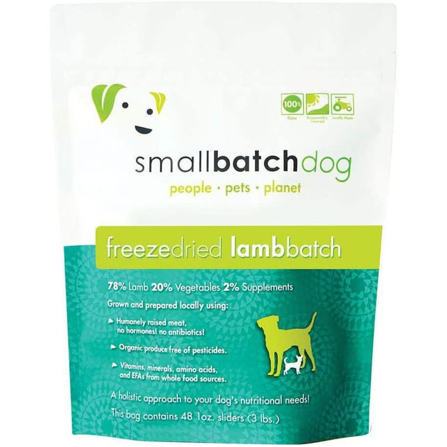 SmallBatch Freeze-Dried Dog Food LambBatch Sliders