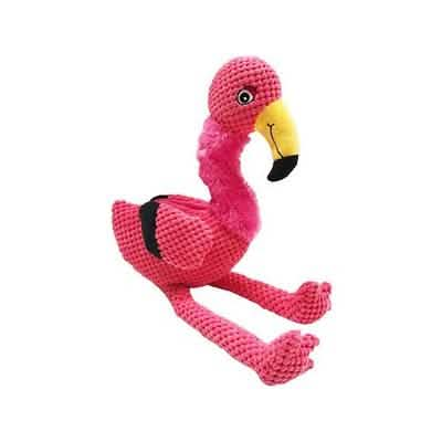 FABDOG Floppy Flamingo Small