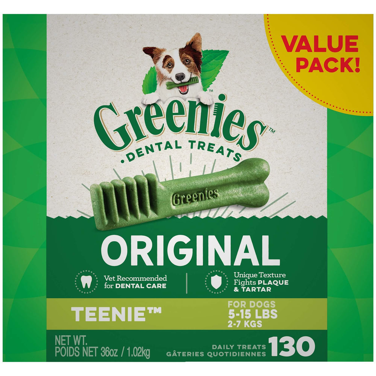 Greenies D Original Teenie 36oz