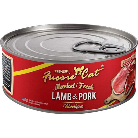 Fussie Cat Market Fresh  Lamb & Pork  Pate 5.5oz