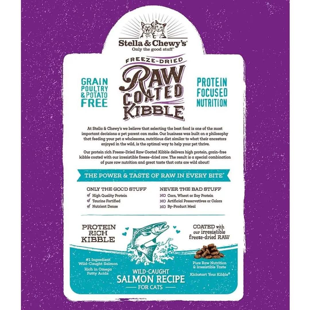 Stella and Chewy's Raw Coated Kibble Salmon Recipe