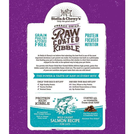 Stella and Chewy's Raw Coated Kibble Salmon Recipe