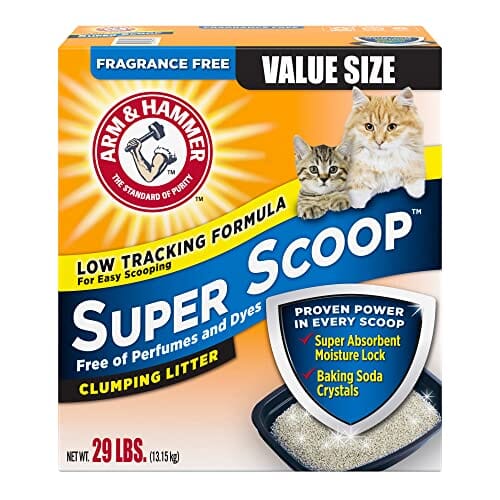 A&H Litter Super Scoop Fragrance GRATUIT 29LB