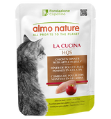 Almo Nature Cat Wet Food Pouch La Cucina Chicken & Apple 1.94oz