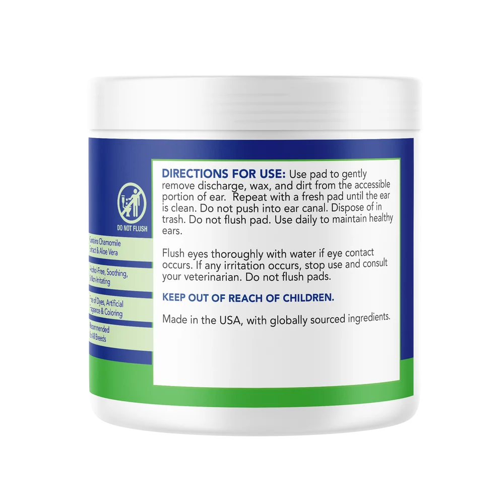 Angels' Eyes Gentle Ear Cleansing Wipes for Dogs (100 count)
