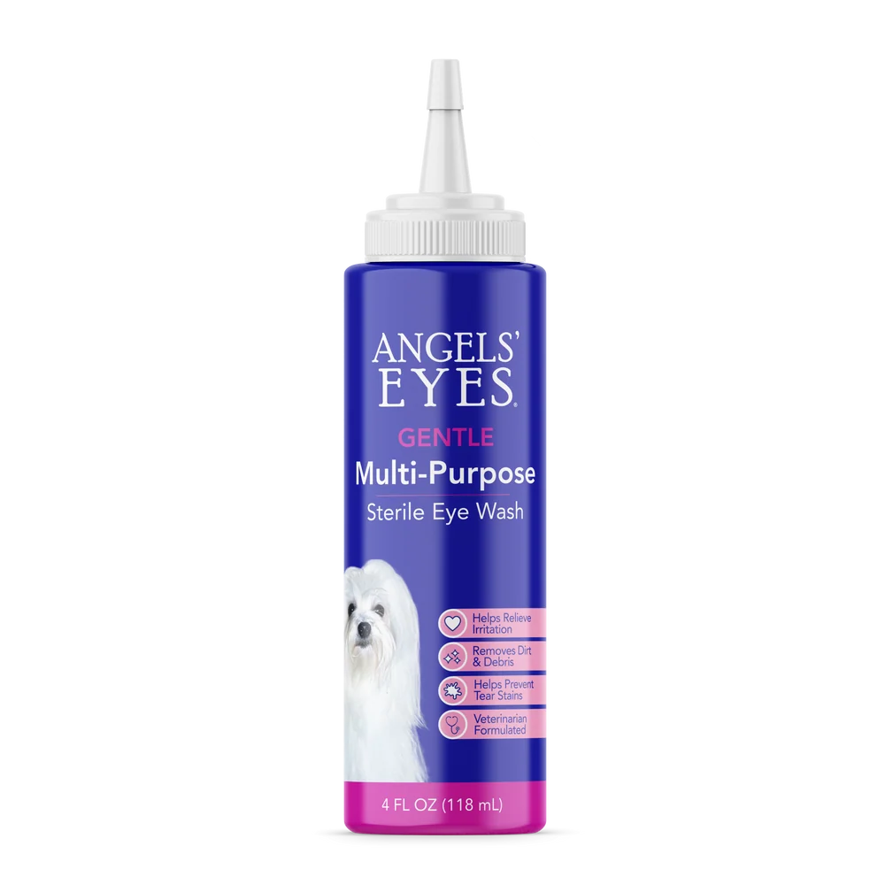 Angels' Eyes Gentle Multi-Purpose Eye Wash for Dogs (4oz bottle)