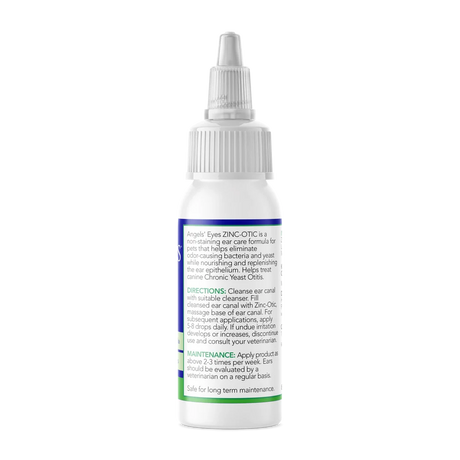 Angels' Eyes Zinc Otic Ear Care for Dogs (1oz bottle)