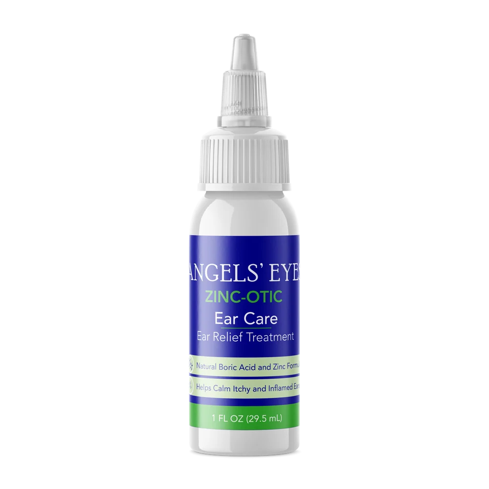 Angels' Eyes Zinc Otic Ear Care for Dogs (1oz bottle)