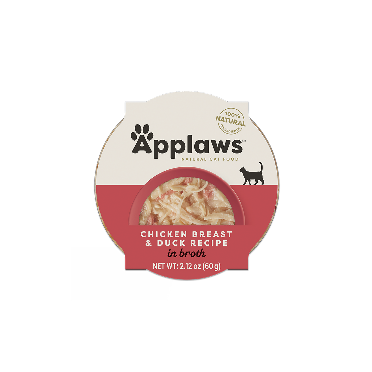 Receta de pechuga de pollo con pato en caldo para gatos húmedos de Applaws