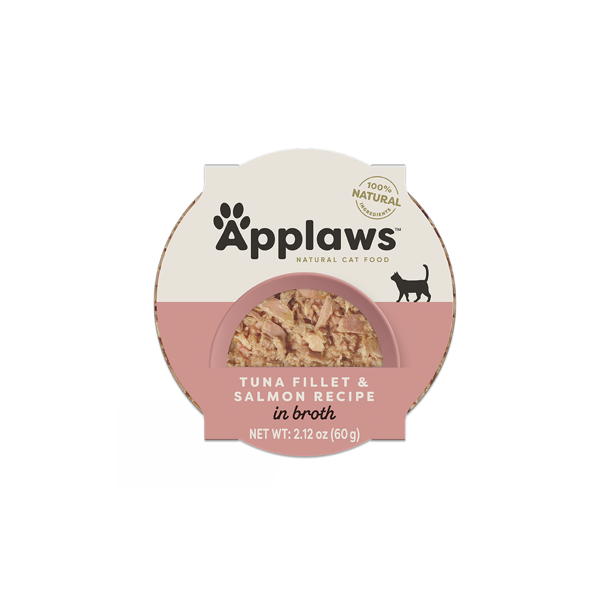 Applaws Tuna Fillet & Salmon Recipe in Broth (2.12oz)