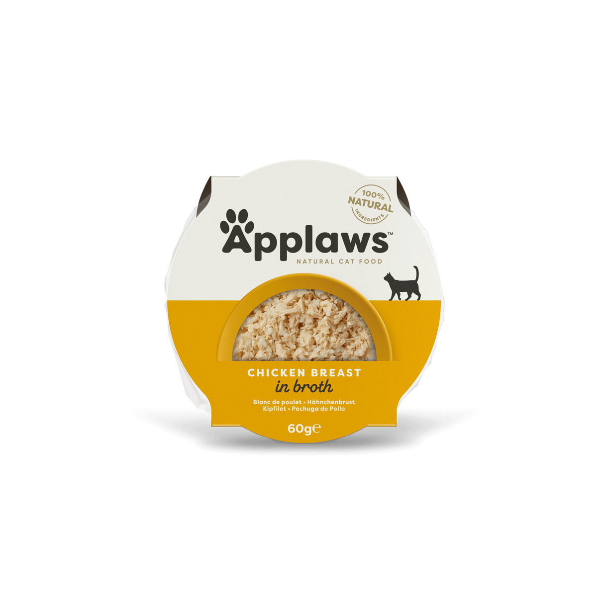 Receta de pechuga de pollo en caldo para gatos húmedos de Applaws