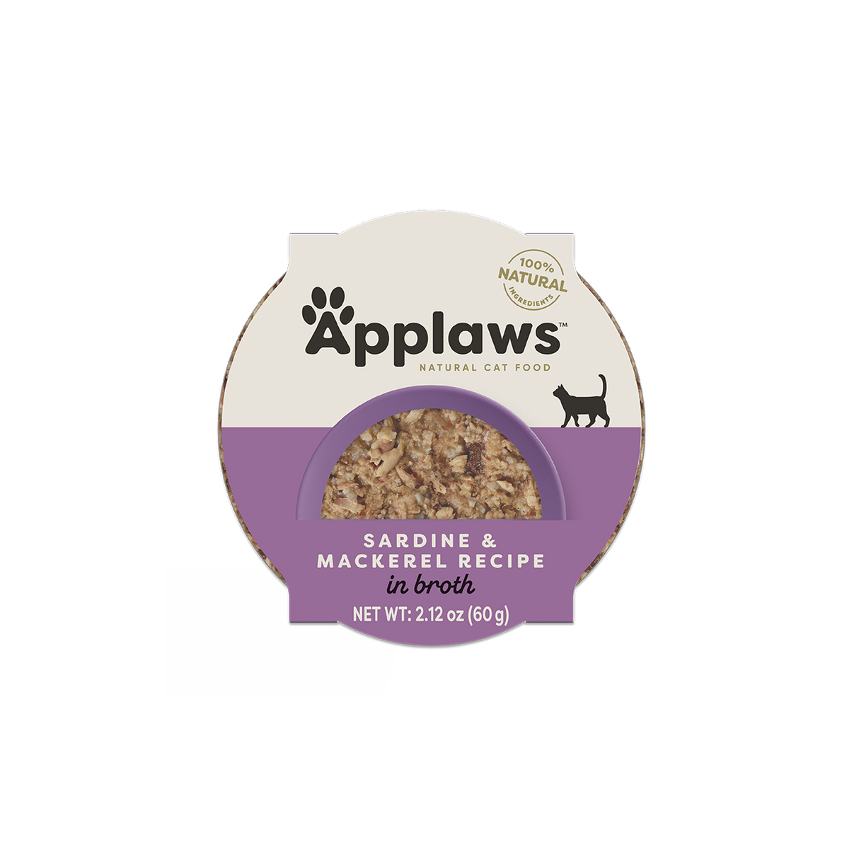 Applaws Sardine & Mackerel Recipe in Broth Wet Cat Food (2.12oz)